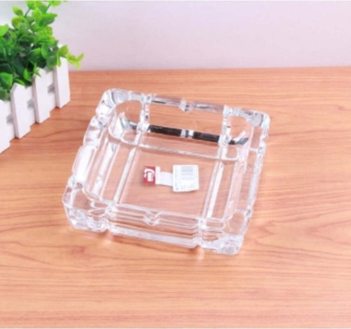 2 Posacenere Vetro Quadrato Trasparente Cristallo Portacenere Posa Cenere Casa e cucina/Decorazioni per interni/Posacenere Trade Shop italia - Napoli, Commerciovirtuoso.it