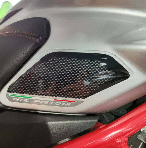 2-PROTEZIONI-GEL-3D-LATERALI-SERBATOIO-MOTO-compatibili-MV-AGUSTA-TURISMO-VELOCE