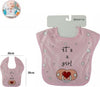 2 Pz Bavetto Bavaglino Neonato Pappa Allattamento Bambina It's A Girl 68336 Rosa Prima infanzia/Allattamento e pappa/Bavaglini/Bavaglini Trade Shop italia - Napoli, Commerciovirtuoso.it