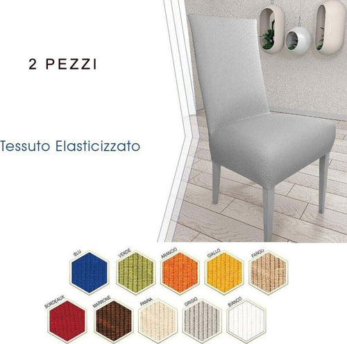 2 Pz Coprisedia In Tessuto Elasticizzato Copri Schienale Vari Colori Lavabile Casa e cucina/Tessili per la casa/Fodere/Fodere coprisedia per sala da pranzo Trade Shop italia - Napoli, Commerciovirtuoso.it