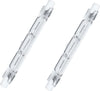 2-PZ-Lampade-Alogena-Dimmerabile-R7S-78mm-80W-1375-Lumen-Bianco-Caldo-2800K-Extrastar