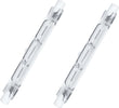 2-PZ-Lampade-Alogena-Dimmerabile-R7S-78mm-80W-1375-Lumen-Bianco-Caldo-2800K-Extrastar