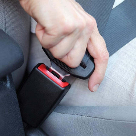 2 Pz Linguetta Per Cinture Di Sicurezza In Metallo Impugnatura In Plastica Nero Auto e Moto/Parti per auto/Interruttori e relè/Interruttori/Cinture di sicurezza Trade Shop italia - Napoli, Commerciovirtuoso.it