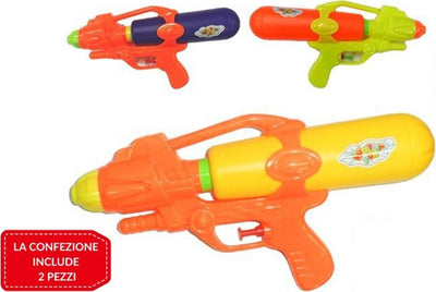 2 Pz Pistola Ad Acqua Giocattoli Per Bambini Gioco Mare Piscina Giardino 28 Cm Giochi e giocattoli/Sport e giochi all'aperto/Giochi aquatici e piscine per bambini/Pistole d'acqua Trade Shop italia - Napoli, Commerciovirtuoso.it