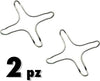 2 PZ RIDUZIONE GAS RIDUTTORE FORNELLO PIANO COTTURA FORNO GRIGLIA Casa e cucina/Grandi elettrodomestici/Accessori e parti di ricambio/Ricambi e accessori per piani cottura/Griglie per piani cottura Trade Shop italia - Napoli, Commerciovirtuoso.it