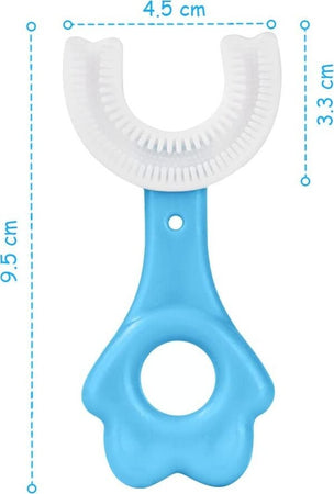 2 Pz Spazzolino Da Denti Per Bambini 2-6 Anni A Forma Di U Setole In Silicone Salute e cura della persona/Cura di bambini e neonati/Igiene dentale/Igiene dentale dei bambini/Spazzolini da denti/Spazzolini da denti manuali Trade Shop italia - Napoli, Commerciovirtuoso.it