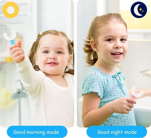 2 Pz Spazzolino Da Denti Per Bambini 2-6 Anni A Forma Di U Setole In Silicone Salute e cura della persona/Cura di bambini e neonati/Igiene dentale/Igiene dentale dei bambini/Spazzolini da denti/Spazzolini da denti manuali Trade Shop italia - Napoli, Commerciovirtuoso.it