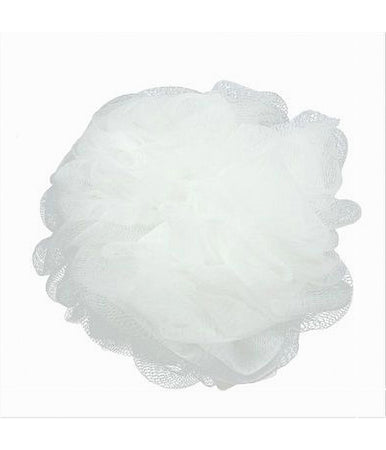 2 Pz Spugna A Rete Spugnetta Doccia Bagno Esfoliazione Pelle Corpo Bianca 79576