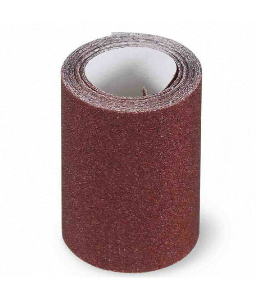 2 Rotoli Carta Vetrata Abrasiva Lunga 10 Metri Grana P60 Per Levigare Smussare