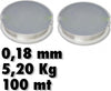 2-Rotoli-Lenza-0.18mm-5.20kg-100-Metri-Ciascuno-Carbonio-Pesca-Super-Resistenza