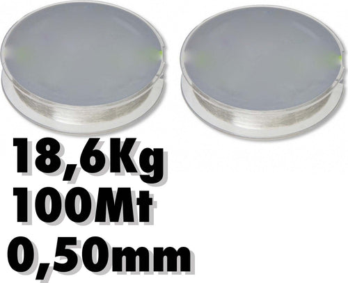 2 ROTOLI LENZA 0.50MM 18.6KG 100 METRI CIASCUNO CARBONIO PESCA SUPER RESISTENZA Sport e tempo libero/Caccia e Pesca/Pesca/Pesca a mosca/Lenze Trade Shop italia - Napoli, Commerciovirtuoso.it