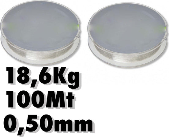 2 ROTOLI LENZA 0.50MM 18.6KG 100 METRI CIASCUNO CARBONIO PESCA SUPER RESISTENZA Sport e tempo libero/Caccia e Pesca/Pesca/Pesca a mosca/Lenze Trade Shop italia - Napoli, Commerciovirtuoso.it