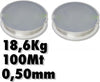 2-Rotoli-Lenza-0.50mm-18.6kg-100-Metri-Ciascuno-Carbonio-Pesca-Super-Resistenza