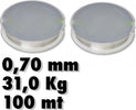 2 ROTOLI ROTOLO LENZA 0.70MM 31.0KG 100METRI CIASCUNO PESCA ALTISSIMA RESISTENZA Sport e tempo libero/Caccia e Pesca/Pesca/Pesca a mosca/Lenze Trade Shop italia - Napoli, Commerciovirtuoso.it