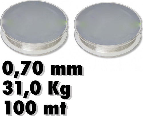 2 ROTOLI ROTOLO LENZA 0.70MM 31.0KG 100METRI CIASCUNO PESCA ALTISSIMA RESISTENZA Sport e tempo libero/Caccia e Pesca/Pesca/Pesca a mosca/Lenze Trade Shop italia - Napoli, Commerciovirtuoso.it