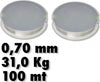 2-Rotoli-Rotolo-Lenza-0.70mm-31.0kg-100metri-Ciascuno-Pesca-Altissima-Resistenza