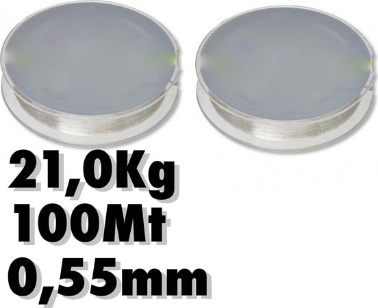 2 ROTOLO LENZA 0.55MM 21.0KG 100 METRI CIASCUNO CARBONIO PESCA SUPER RESISTENZA Sport e tempo libero/Caccia e Pesca/Pesca/Pesca a mosca/Lenze Trade Shop italia - Napoli, Commerciovirtuoso.it