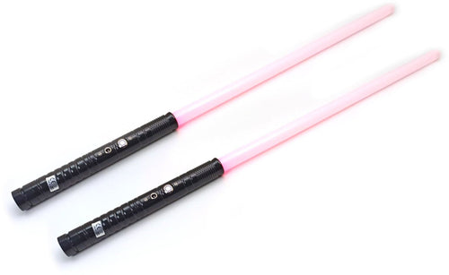 2 Spade Laser 7 Cambi Di Colore LED Doppia Spada Suono FX sensibile Al Movimento