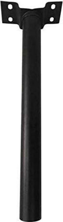 2 Staffe Palo Per Lampione Solare Stradale Supporto Metallo Staffa Muro Parete Articoli da Giardino > Illuminazione da esterno > Lampade per esterno Trade Shop italia - Napoli, Commerciovirtuoso.it