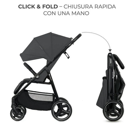 Passeggino TRIG 3 Kinderkraft-Grigio