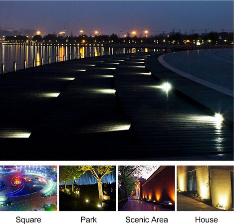 2 X LAMPADA LUCE LED SOLARE DISK LIGHTS ESTERNO GIARDINO WATERPROOF SEGNA PASSO  Trade Shop italia - Napoli, Commerciovirtuoso.it