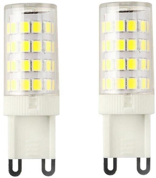 2 X Lampadina Led G9 4 W = 48 W Luce Bianca 6500k Per Lampadario Applique Universo