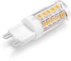 2 X Lampadina Led G9 4 W = 48 W Luce Naturale 4000k Per Lampadario Applique Universo