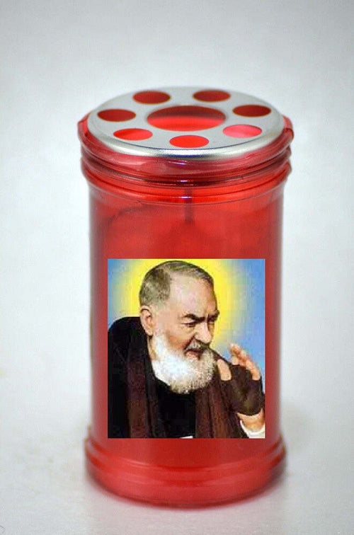 2 X Lumino Votivo Di Padre Pio San Pio Candela Di Cera Votiva Antivento Casa, arredamento e bricolage > Prodotti per Feste Trade Shop italia - Napoli, Commerciovirtuoso.it