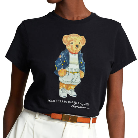 Ralph Lauren T-shirt Donna Polo Bear Maglia Girocollo Stampa Orsetto -  commercioVirtuoso.it
