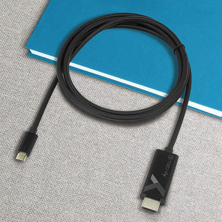 Cavo Adattatore USB-C Maschio a HDMI 2.0 4K Maschio 5m Nero
