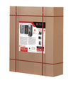 Armadio Rack 19'' a Muro 12 Unità P.600 mm Flat Pack Nero