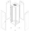 Armadio Rack NextGen 19'' 600x600 20U Nero