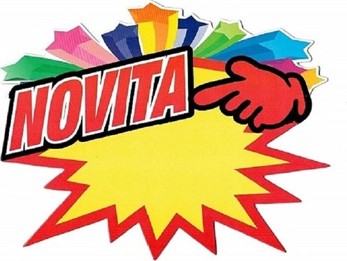 SET 20 CARTONCINI NOVITA' SEGNAPREZZO PRETAGLIATI PER PREZZI SALDI OFFERTE VETRINA SCAFFALI Casa e cucina/Hobby creativi/Carta e lavorazione della carta/Carta/Carta Kraft Trade Shop italia - Napoli, Commerciovirtuoso.it