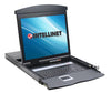 Console KVM USB/PS2 con LCD 19'' da Rack 19'' Dual Rail