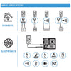 Multimetro Digitale con Connessione Bluetooth 4000 Counts CLOGIC5900CBINT