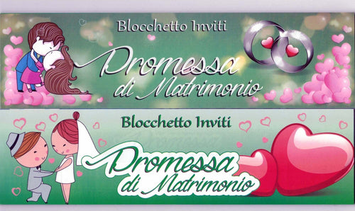 20 Invito Inviti In Carta 16x7 Cm Biglietto Biglietti Per Promessa Matrimonio Casa e cucina/Hobby creativi/Materiali per hobby creativi/Forniture per feste/Bomboniere Trade Shop italia - Napoli, Commerciovirtuoso.it