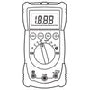 Multimetro Digitale Autorange 2000 Counts, C-LOGIC 560