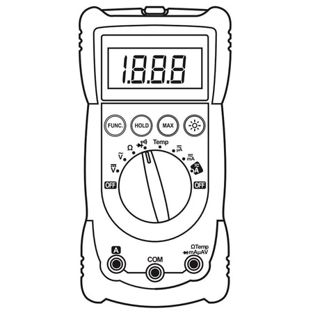 Multimetro Digitale Autorange 2000 Counts, C-LOGIC 560