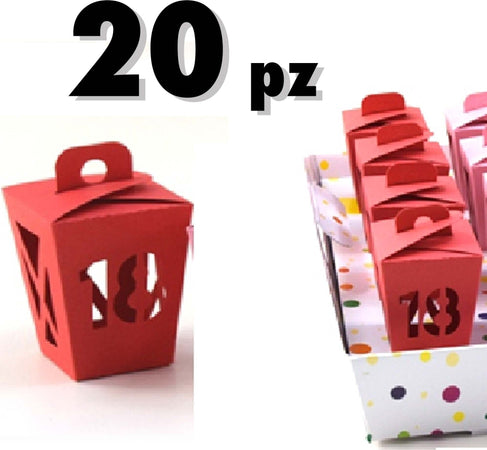 20 PZ BOMBONIERE LANTERNA VARI COLORI COLORATI FESTA 18 ANNI ASTUCCI Casa e cucina/Hobby creativi/Materiali per hobby creativi/Forniture per feste/Bomboniere Trade Shop italia - Napoli, Commerciovirtuoso.it