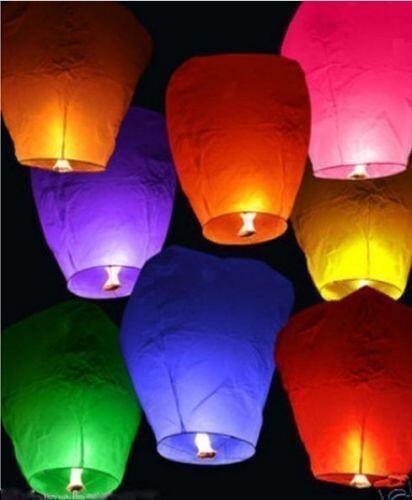 20 pz LANTERNE VOLANTI SKY LANTERN COLORATE MONGOLFIERA LANTERNA CINESE VOLA Casa e cucina/Hobby creativi/Materiali per hobby creativi/Forniture per feste/Articoli per feste e compleanni per adulti/Decorazioni/Ghirlande festoni e coriandoli/Ghirlande Trade Shop italia - Napoli, Commerciovirtuoso.it
