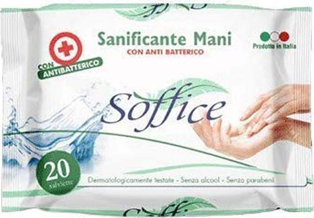 20 SALVIETTE SANIFICANTE IGIENIZZANTE PER MANI CON ANTIBATTERICO SENZA ALCOOL  Trade Shop italia - Napoli, Commerciovirtuoso.it