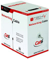 Matassa U/UTP Cavo Cat.6 CCA 305m Rigido Grigio