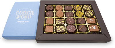 20 x Praline Artigianali al Cioccolato Confezione Regalo Cioccolatini Fatti a Mano 100% Italiani Made in Italy Conca D'oro Mini Alimentari e cura della casa/Snack dolci e salati/Caramelle cioccolatini e gomme da masticare/Caramelle e cioccolatini in confezione regalo/Cioccolatini in confezione regalo Conca d’Oro - Campiglia Marittima, Commerciovirtuoso.it