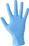 200 Guanti Nitrile Azzurro Senza Polvere 5mil Estetista Parrucchiera Medico Cucina Latex Free AQL 1.5 Unigloves