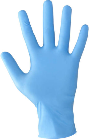 200 Guanti Nitrile Azzurro Senza Polvere 5mil Estetista Parrucchiera Medico Cucina Latex Free AQL 1.5 Unigloves