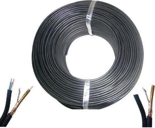 Cavo Coassiale RG59 Da 100 Metri - Per Video E Alimentazione Telecamere - Foto 6