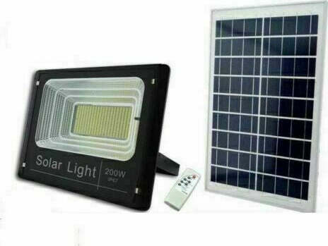 200 Watt Faro Led Crepuscolare Con Pannello Solare Fotovoltaico Ip67 Illuminazione/Illuminazione per esterni/Proiettori Zencoccostore - Formia, Commerciovirtuoso.it