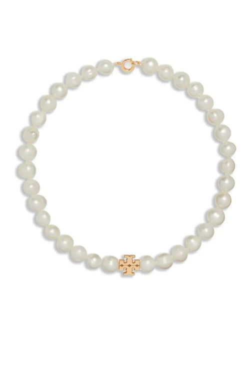 Tory Burch Bijoux Gold pearl da donna