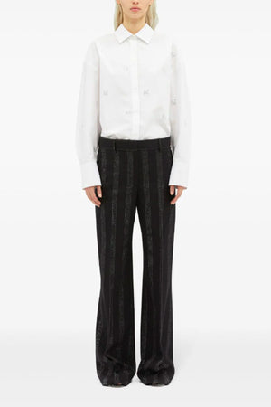MSGM Pantaloni Nero da donna