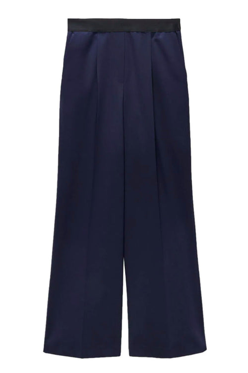 MSGM Pantaloni Blu da donna